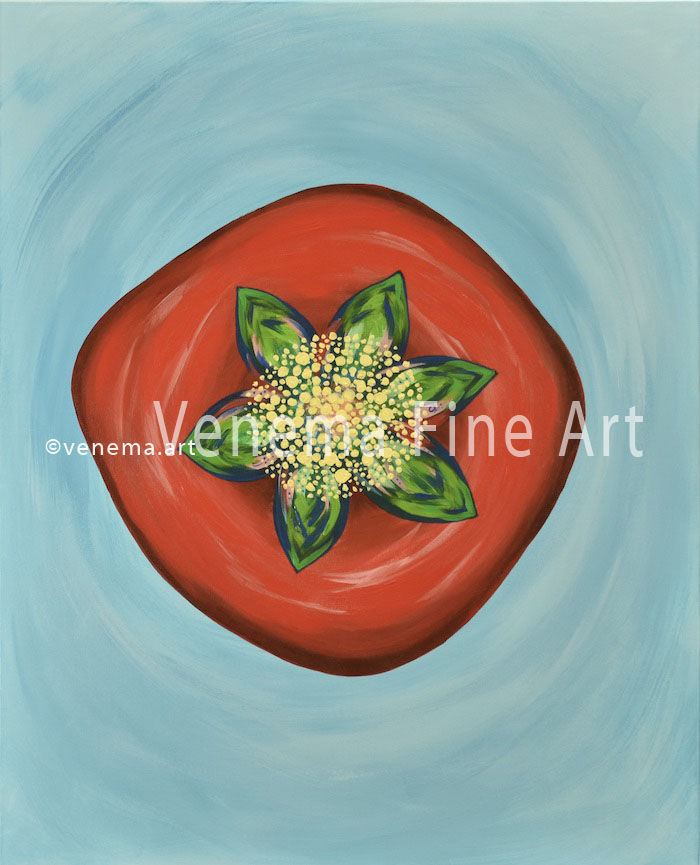 pomegranate-fruit-venema painting original and prints for sale