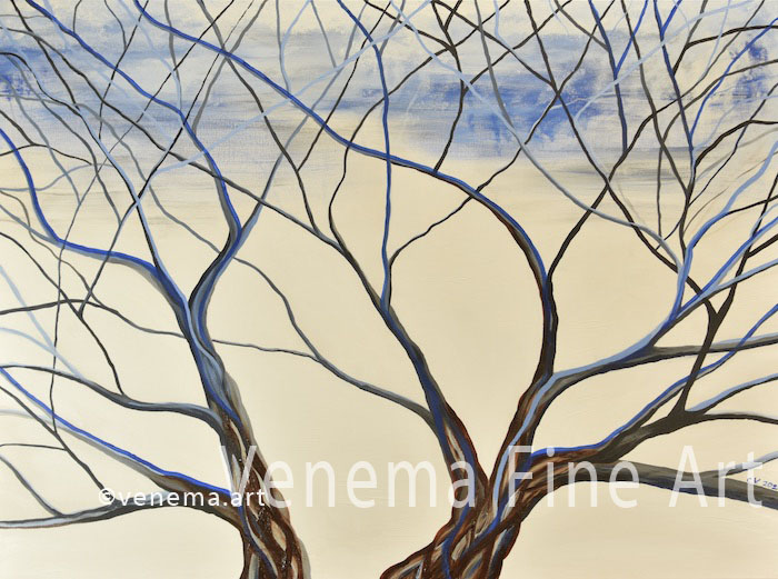 winter-tree-venema painting original and prints for sale